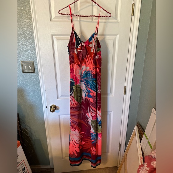 Express floral maxi dress size L - Picture 2 of 7